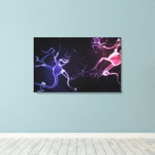 Toile Description colorée des neurones (Insitu (Plancher de Bois))