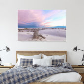 Toile Désert au coucher du soleil (Insitu(Chambre))