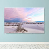 Toile Désert au coucher du soleil (Insitu (Plancher de Bois))