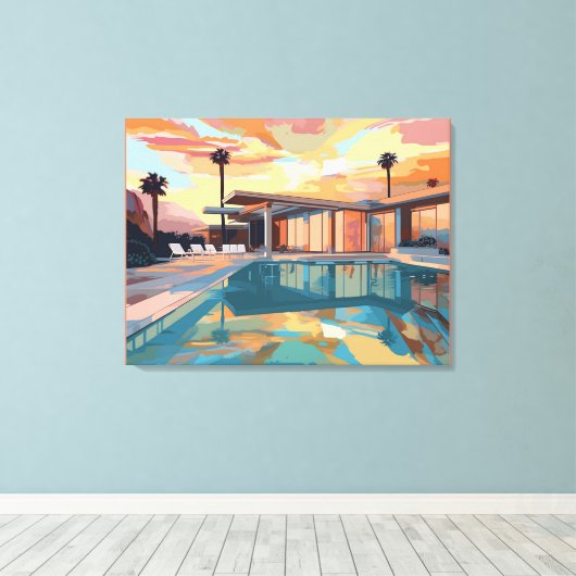 TOILE DESERT LIVING DESIGN #1 (Insitu (Plancher de Bois))