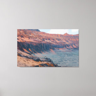 Toile Désert peint