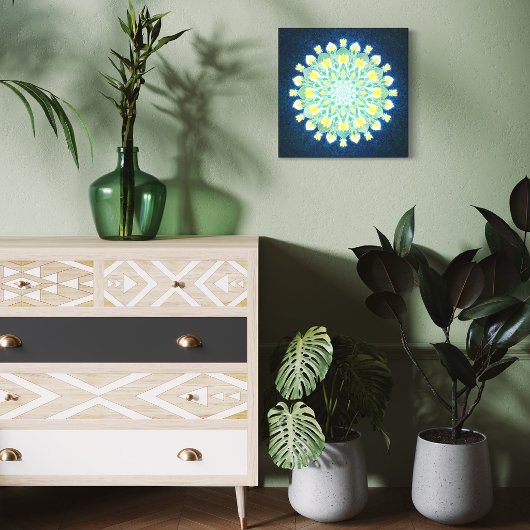 Toile “Desert Rose Nocturne”