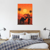 Toile Desert Serenity at Sunset (Insitu(Chambre))