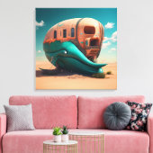 Toile Desert whale house (Insitu(Salon))