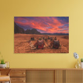 Toile Deserts | Camels Sinai Mountains Egypt (Insitu(Salon))