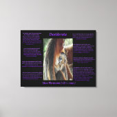 Toile Desiderata Baby Monkey Love (Recto)