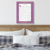 Toile Desiderata - Choses désirées (Insitu(Chambre))