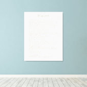 Toile Desiderata Golden Abalone ArtbrushUI Typographie (Insitu (Plancher de Bois))