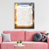 Toile DESIDERATA par Max Ehrmann-Sunset tropical (Insitu(Salon))