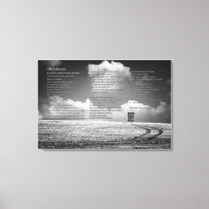 Toile Desiderata Poem, Art Fine Anglais Harvest