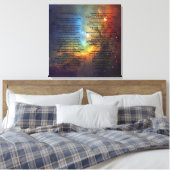 Toile Desiderata sur Pleiades Galaxy (Insitu(Chambre))