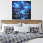 Toile Desiderata sur Pleiades Galaxy (Insitu(Chambre))