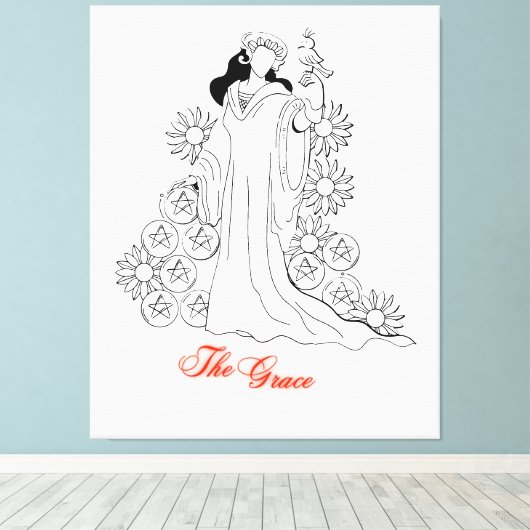 Toile Design 817 (Insitu (Plancher de Bois))