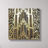 Design Art nouveau métallique, vintage, élégant, c