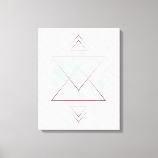 Toile Design d'art Abstrait géométrique (Recto)