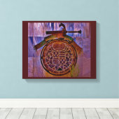 Toile Design d'art mur (Insitu (Plancher de Bois))