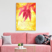 Toile Design d'automne, Joshua 1:9, affiche murale (Insitu(Salon))