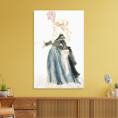 Toile Design de costume pour 'Misa Sert' comme 'Une Dame (Insitu(Salon))