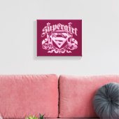 Toile Design de crête Supergirl (Insitu(Salon))