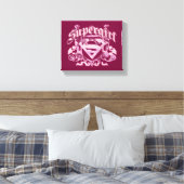 Toile Design de crête Supergirl (Insitu(Chambre))