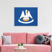 Toile Design de Louisiana State Flag (Insitu(Salon))