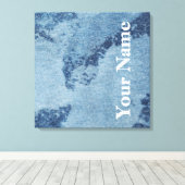 Toile Design Denim Washed #1 à Emporio Moffa (Insitu (Plancher de Bois))