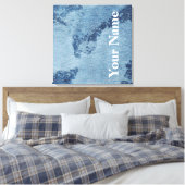 Toile Design Denim Washed #1 à Emporio Moffa (Insitu(Chambre))