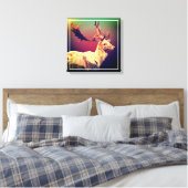 Toile Design en polygone de cerf (Insitu(Chambre))