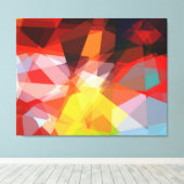 Toile Design graphique Art cubiste (Insitu (Plancher de Bois))