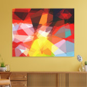 Toile Design graphique Art cubiste (Insitu(Salon))