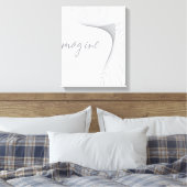 Toile Design graphique moderne, simple et élégant d'Imag (Insitu(Chambre))