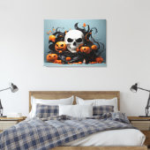 Toile Design Halloween Abstrait (Insitu(Chambre))