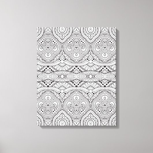 Toile Design inspiré par l'art 6 (Recto)