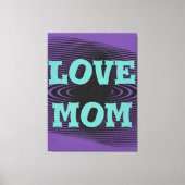 Toile Design moderne élégant vert clair, noir, violet (Recto)