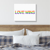 Toile Design moderne, simple, coloré, dynamique L'amour  (Insitu(Chambre))