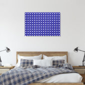 Toile Design Motif Blue Sapphire (Insitu(Chambre))