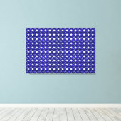 Toile Design Motif Blue Sapphire (Insitu (Plancher de Bois))