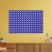 Toile Design Motif Blue Sapphire (Insitu(Salon))