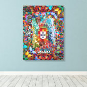 Toile Design portugais (Insitu (Plancher de Bois))