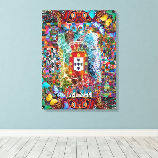 Toile Design portugais (Insitu (Plancher de Bois))