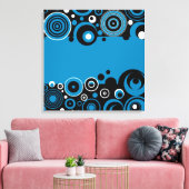 Toile Design rétro (Insitu(Salon))