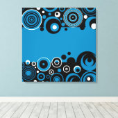 Toile Design rétro (Insitu (Plancher de Bois))