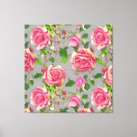 Design Rose de jardin de campagne français élégant