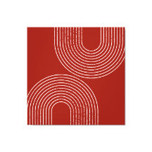 Design rouge moderne