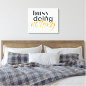 Toile Design urbain, moderne et tendance de Busy Doy Not (Insitu(Chambre))