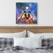 Toile Désintégration d'astronaute (Insitu(Chambre))