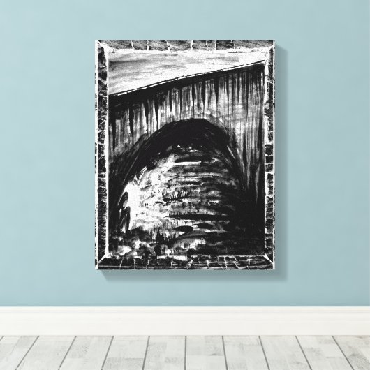 Toile Desolate soul (Insitu (Plancher de Bois))