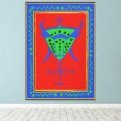 Toile d'esprit BoSou VooDoo (Insitu (Plancher de Bois))