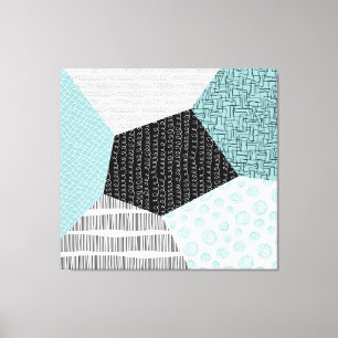 Toile Dessin Abstrait à main levée : Arrière - plan arti