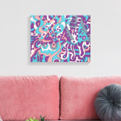 Toile Dessin abstrait moderne (Insitu(Salon))